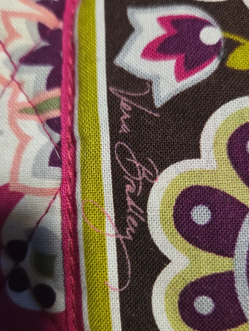 Vera Bradley makeup bag